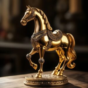 Elegant Horse Statue